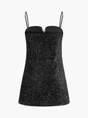 Bow Strap Short Dress