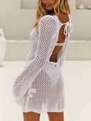 Sexy Knitted Beach Bikini Sun Protection Cover-Up