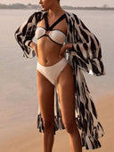 Bikini Chiffon Cover-up Three-piece Set