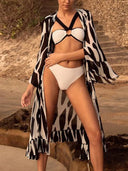 Bikini Chiffon Cover-up Three-piece Set