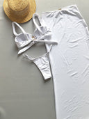 Bikini Beach Dress Three-piece Sets