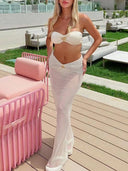 Starfish Bikini Beach Dress Three-piece Sets