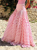 Sweet Heart Print Skirt