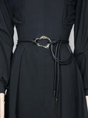 Simple And Versatile Leather Waist Rope