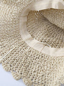 Beach Seaside Vacation Straw Hat