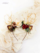 Faun Deer Antler Christams Reindeer Headband