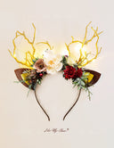 Faun Deer Antler Christams Reindeer Headband