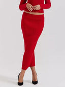 Scarlet Cashmere Blend Bow Sweater