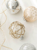 Christmas Painted Balls Christmas Tree Decoration Set