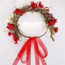Red Berry Flower Crown