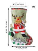 Christmas Stocking Candy Bag Decorations