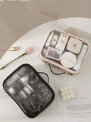 Transparent PU Portable Makeup Bag