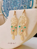Indian Tribal Earring Dangle Drop Boho Vintage Earring