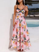 Exquisite  Spaghetti Strap Structured One-Piece Swimsuit