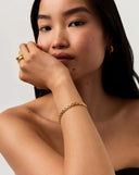 Timepiece Link Chain Bracelet | 18ct Gold Plated