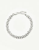 Timepiece Link Chain Bracelet | Platinum Plated