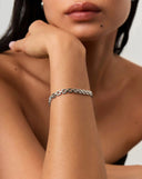Timepiece Link Chain Bracelet | Platinum Plated