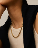 Mariner Medium Chain Necklace | 18ct Gold Plated