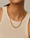 Mariner Medium Chain Necklace | 18ct Gold Plated