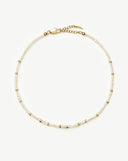 Micro Pearl Beaded Anklet | 18ct Gold Plated/Pearl