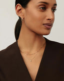 Solid Gold August Birthstone Pendant Necklace | 14ct Solid Gold/Peridot
