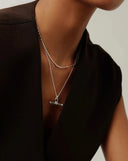 The Founder Necklace Set | Sterling Silver