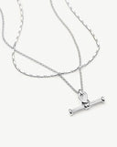 The Founder Necklace Set | Sterling Silver