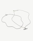 The Founder Necklace Set | Sterling Silver