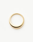 Solid Gold Classic Dome Ring | 14ct Solid Gold
