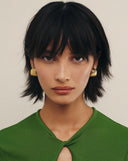 Ripple Oversized Stud Earrings
