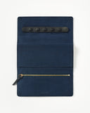 Leather Jewellery Roll | Onyx Black