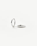 Solid Gold Classic Mini Hoop Earrings