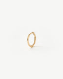 Solid Gold Classic Single Mini Hoop Earring