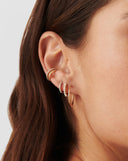 Solid Gold Classic Small Hoop Earrings