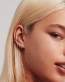 Solid Gold Classic Mini Hoop Earrings
