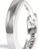 Solid Gold Classic Huggies | 14ct White Gold