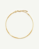 Lucy Williams Square Snake Chain Anklet
