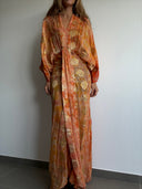 Kimono-Style Printed Dress-3