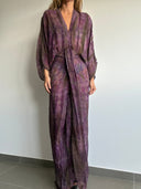 ILLUSION Printed Dress-13