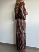 ILLUSION Printed Dress-14