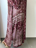 Retro Kimono-Style Printed Dress-1