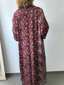 Retro Kimono-Style Printed Dress-1