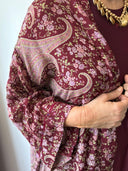 Retro Kimono-Style Printed Dress-1