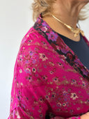 Retro Kimono-Style Printed Dress-2