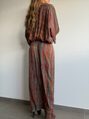 ILLUSION Printed Dress-5