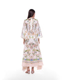 Bohemian Oasis Printed Kaftan Maxi Dress