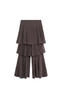 Vest Top And Ruffled Pants Set