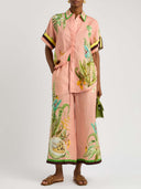 Papaya Paradise Wide-Leg Pants