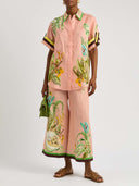 Papaya Paradise Wide-Leg Pants