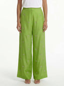 Lime Bow Pants